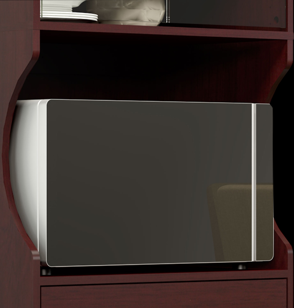Crosswind Brown China Cabinet - Thumbnail - Image 4