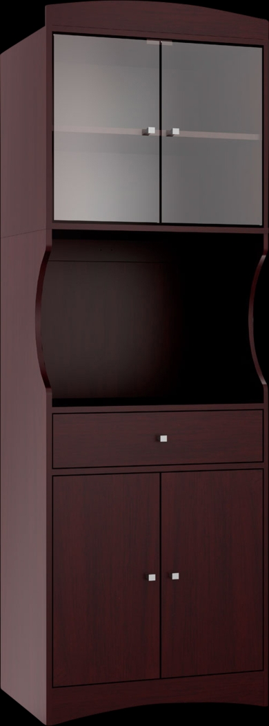 Crosswind Brown China Cabinet - Thumbnail - Image 1