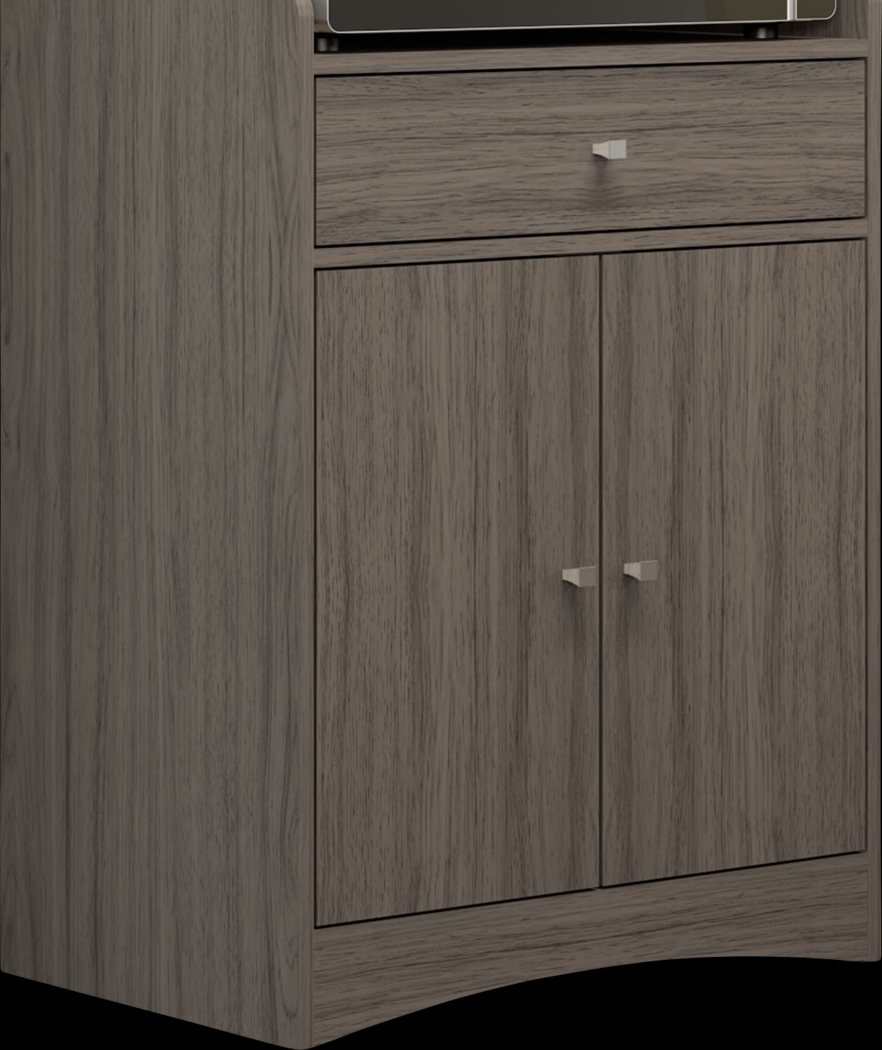 Crosswind Gray China Cabinet - Thumbnail - Image 4