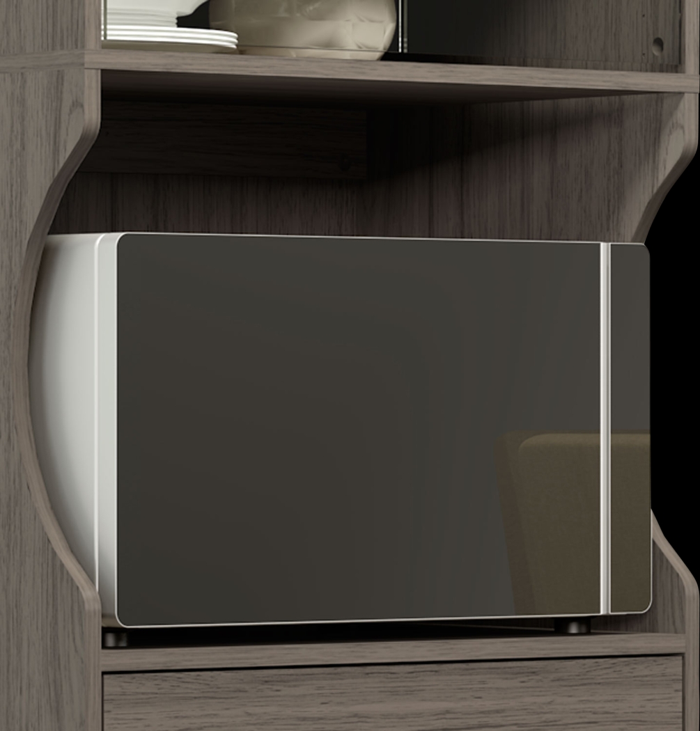 Crosswind Gray China Cabinet - Thumbnail - Image 5