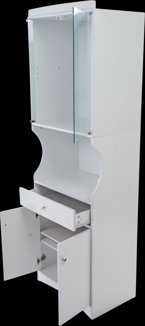 Crosswind White China Cabinet - Thumbnail - Image 5