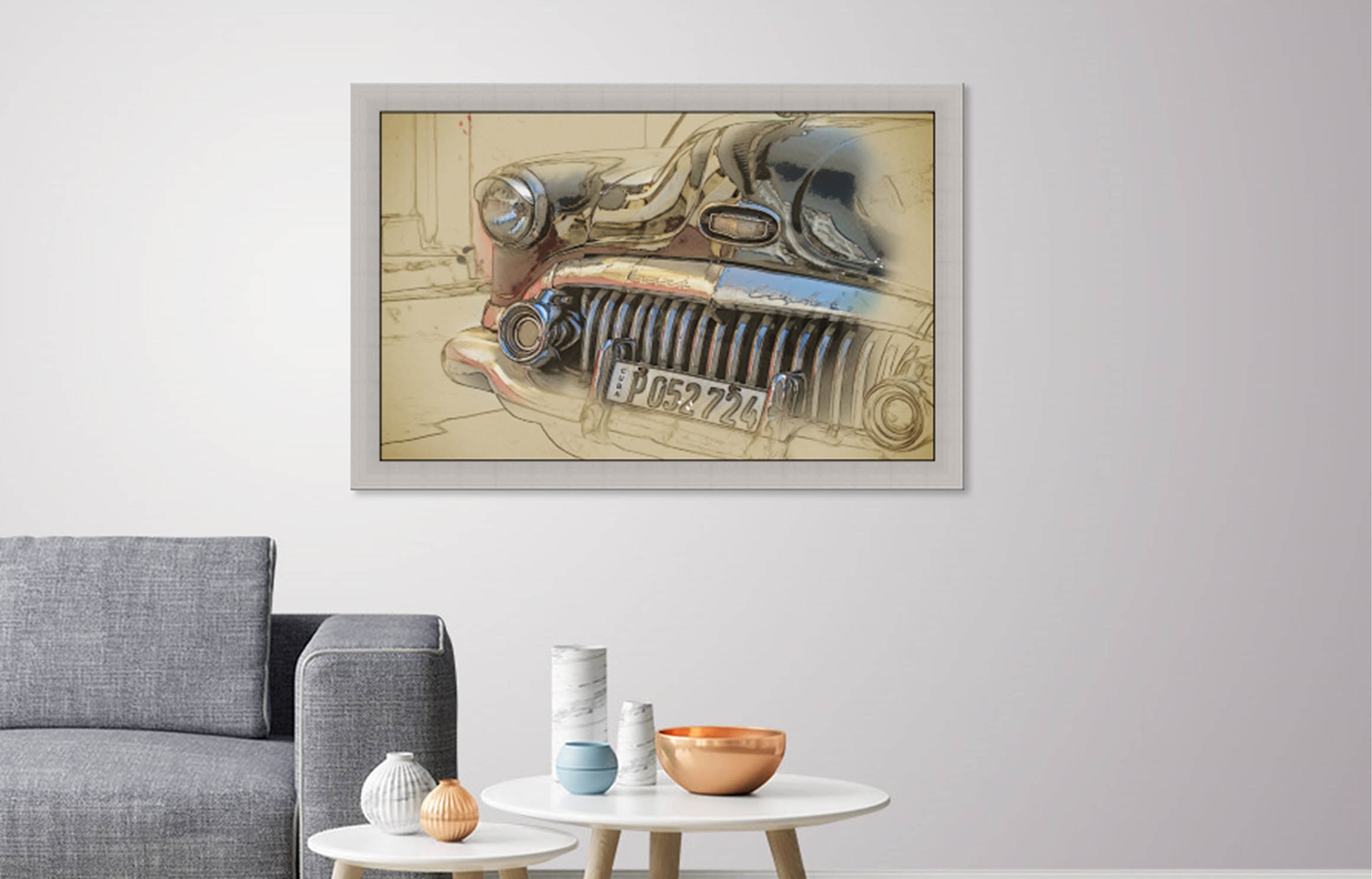 Crothers II Beige Artwork - Thumbnail - Image 2