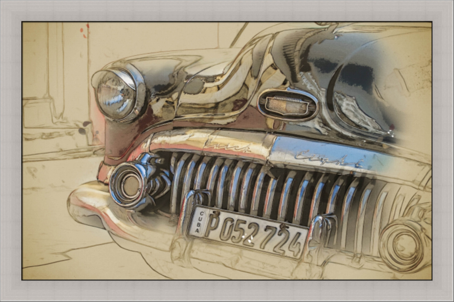 Crothers II Beige Artwork - Thumbnail - Image 1