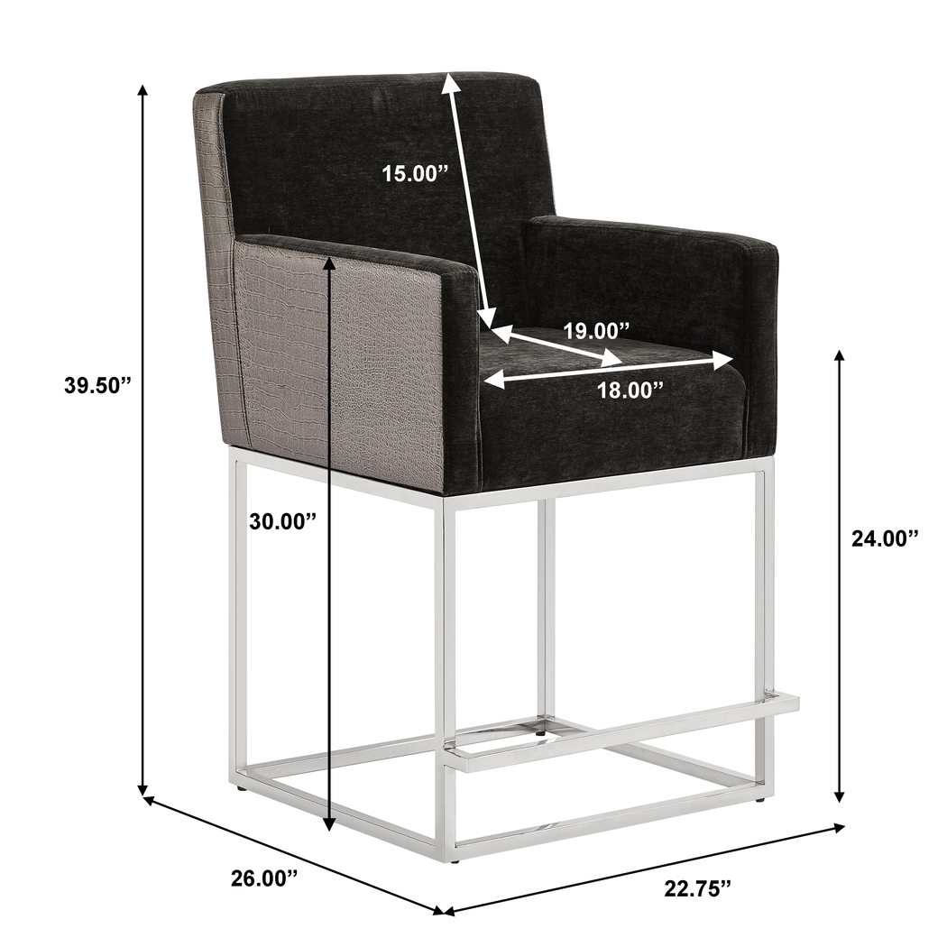 Crouchwood Brown Counter Height Stool - Thumbnail - Image 6