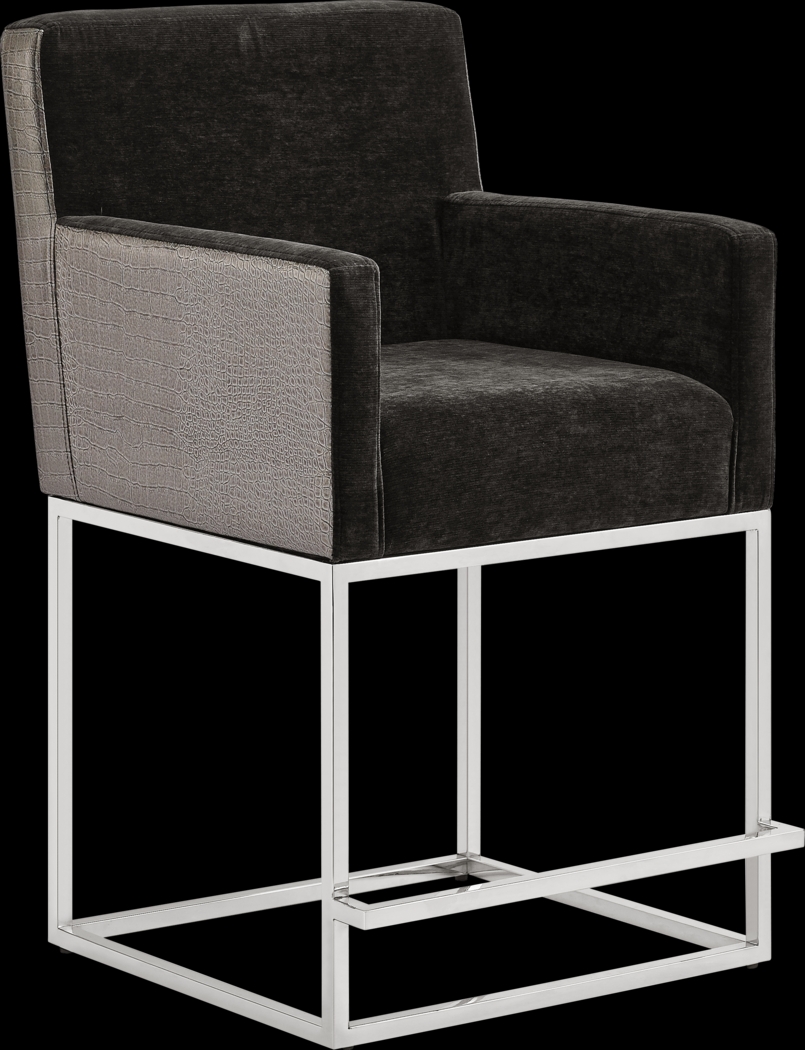 Crouchwood Brown Counter Height Stool - Thumbnail - Image 1