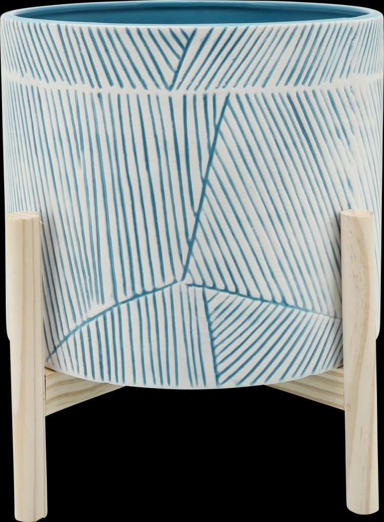 Crousdon Blue Planter - Thumbnail - Image 1