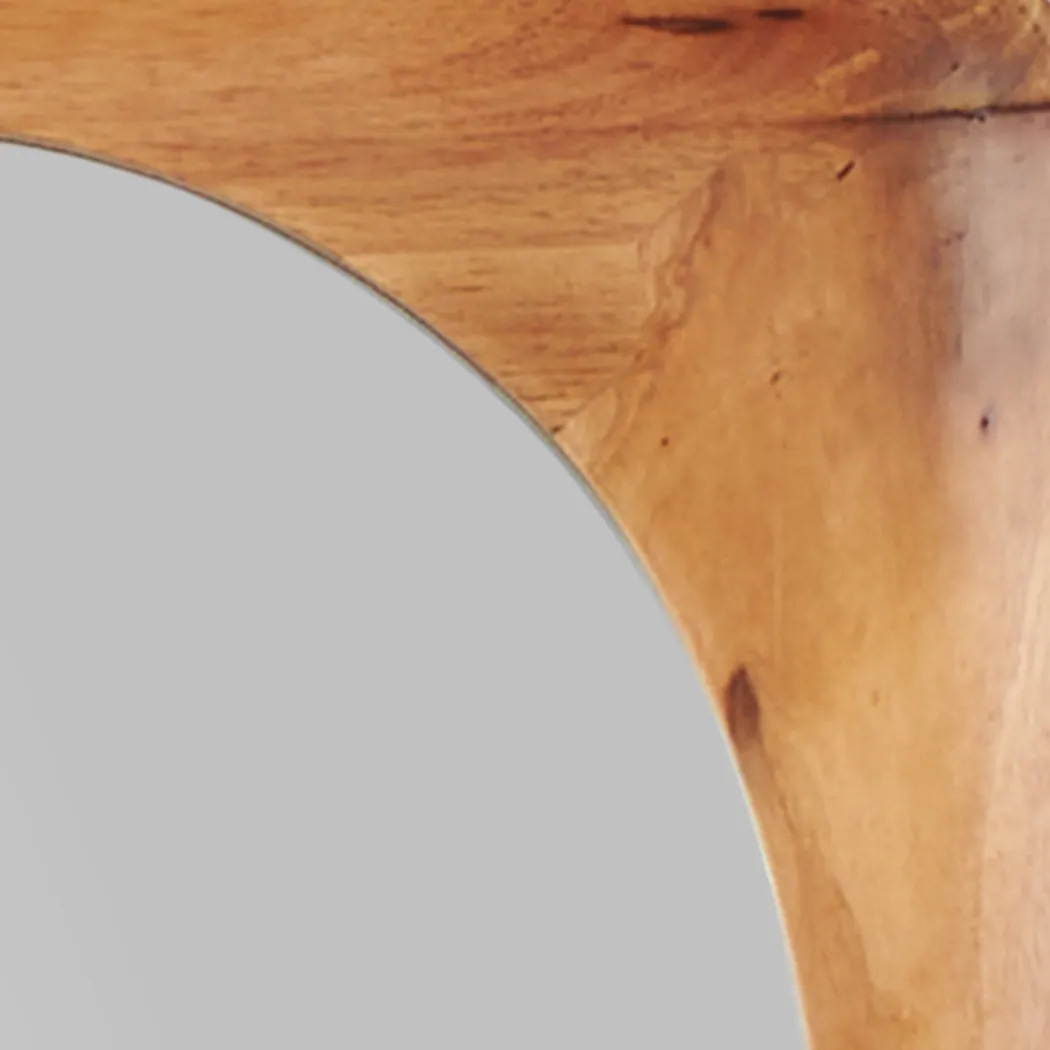 Croware Brown Oval Wall Mirror - Thumbnail - Image 8