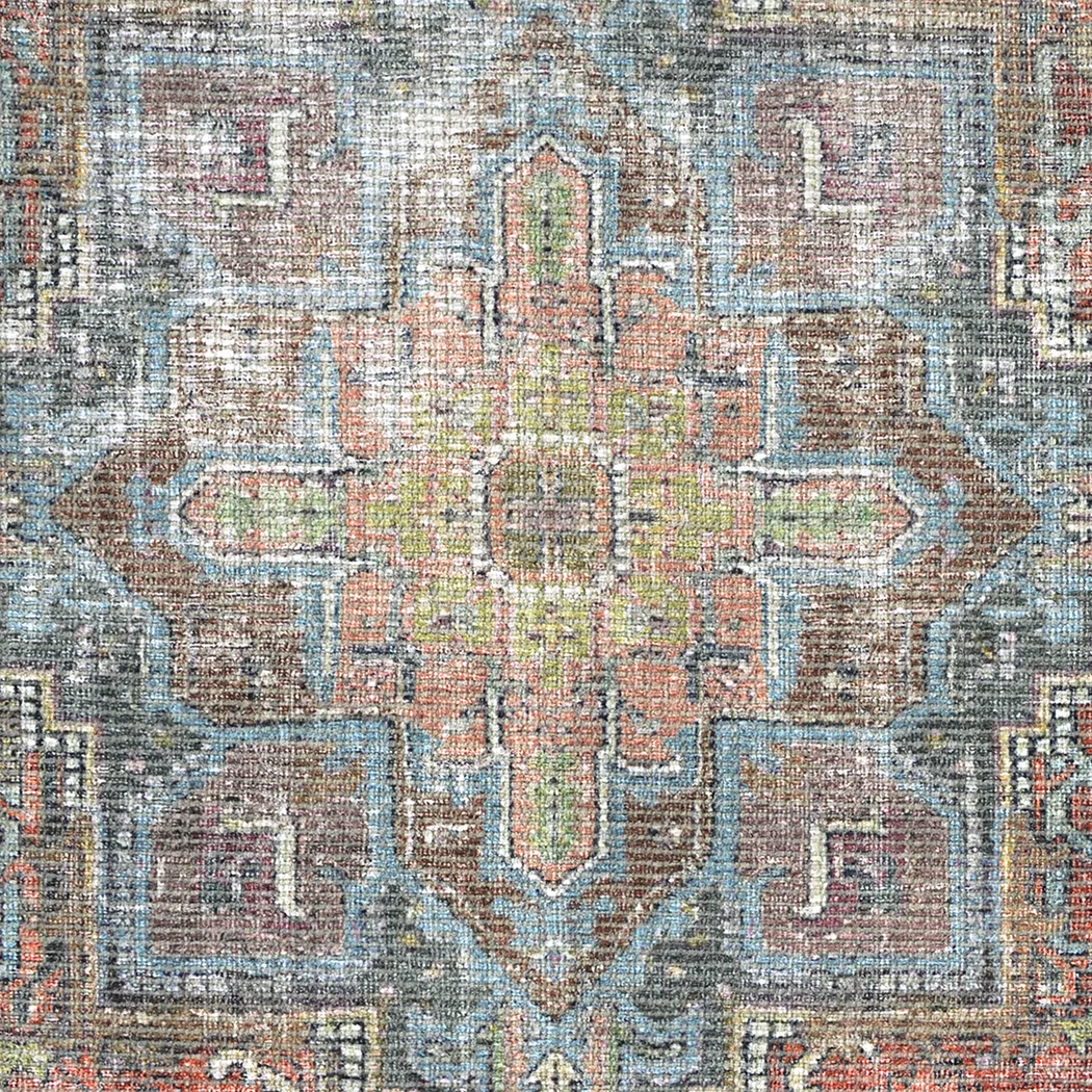 Croways Rust 5' x 8' Rug - Thumbnail - Image 7