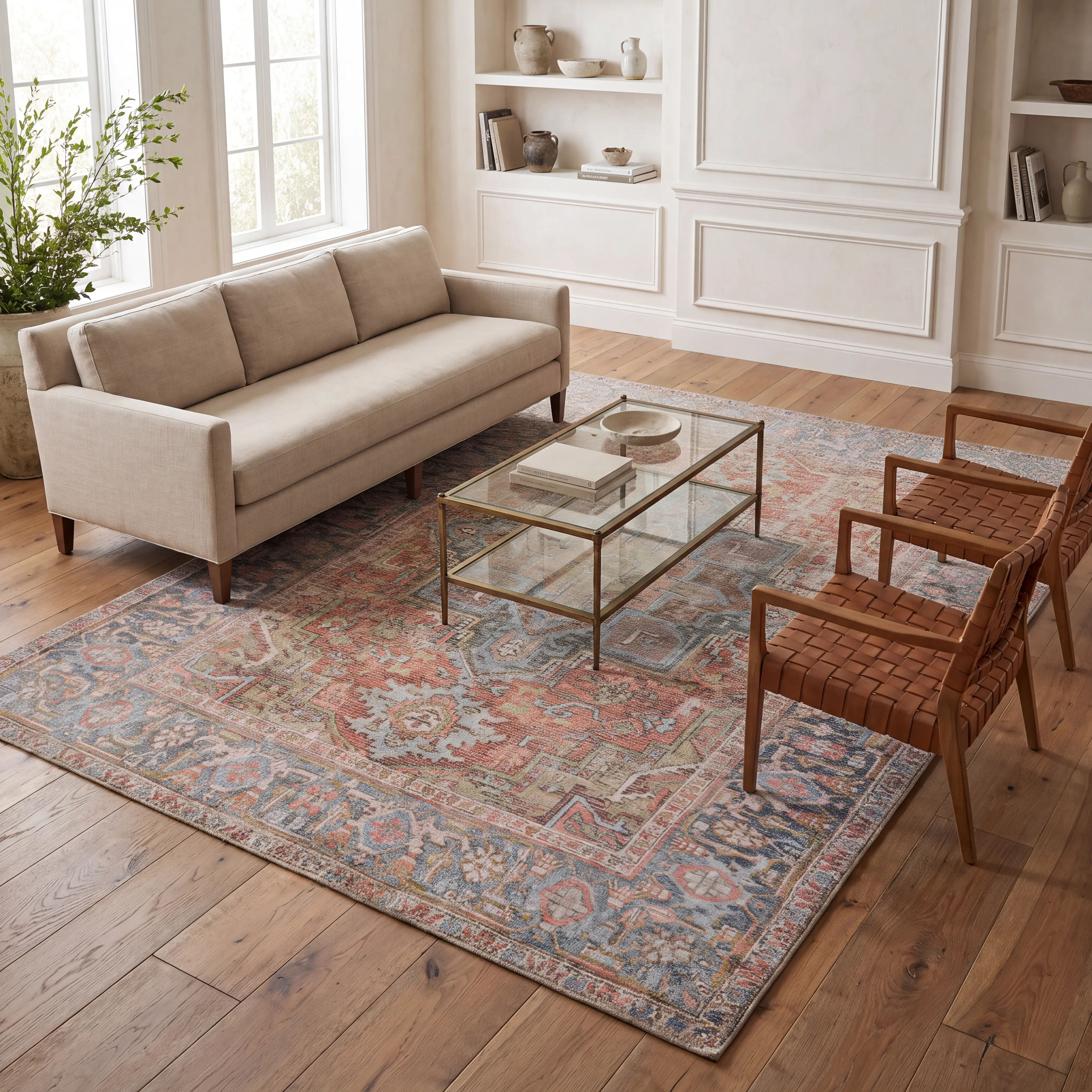 Croways Rust 8'3" x 10' Rug - Thumbnail - Image 2
