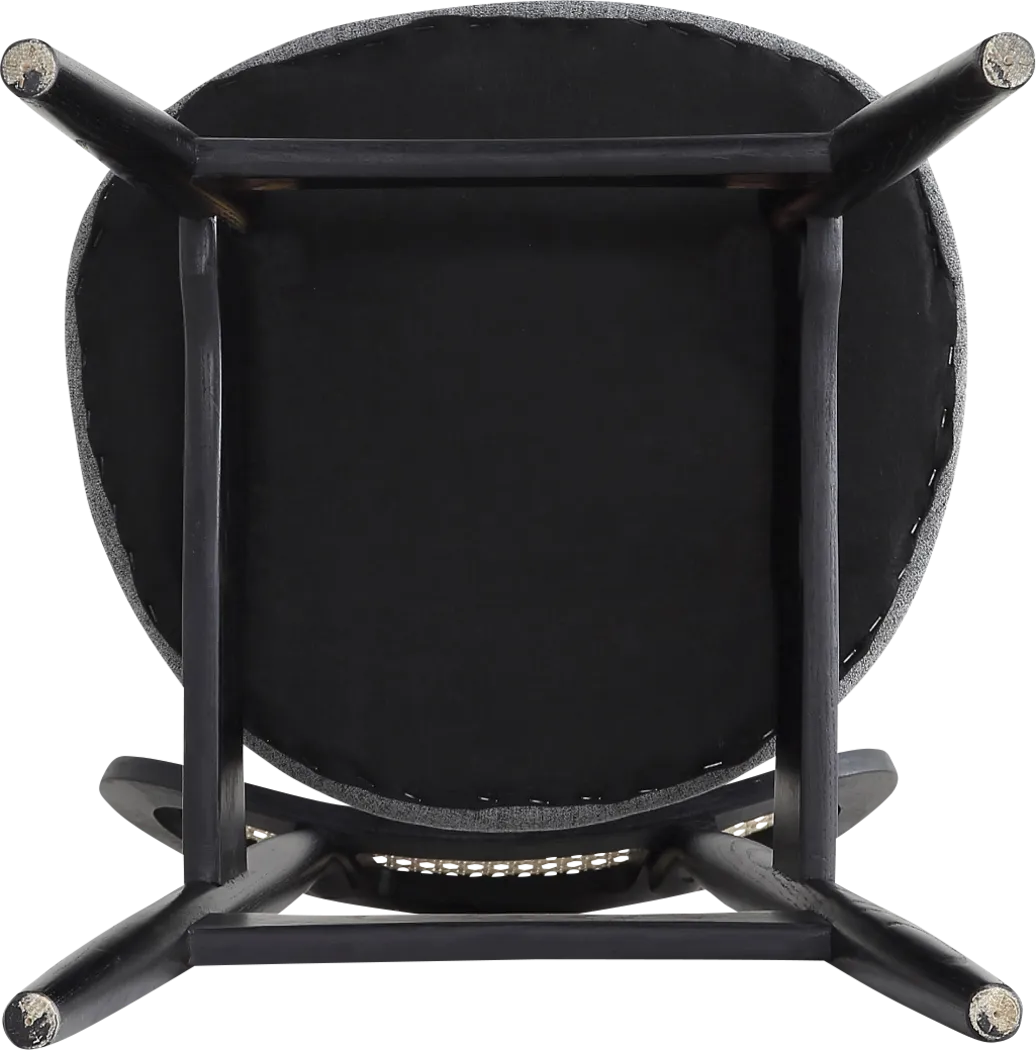 Crowex Black Side Chair, Set of 2 - Thumbnail - Image 3