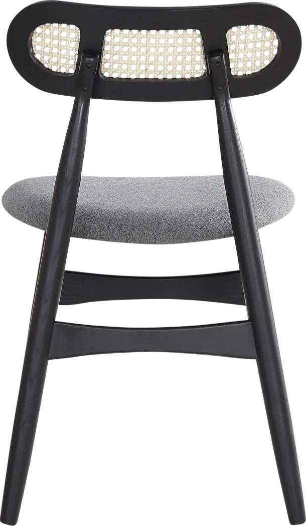 Crowex Black Side Chair, Set of 2 - Thumbnail - Image 4