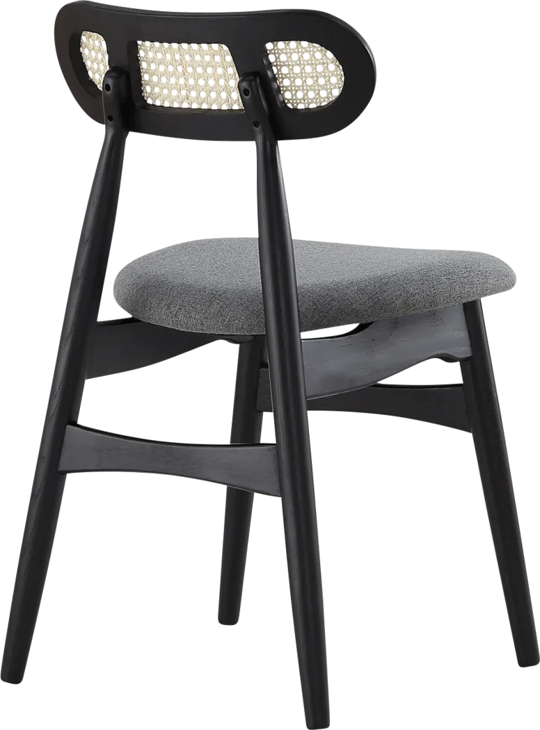 Crowex Black Side Chair, Set of 2 - Thumbnail - Image 6