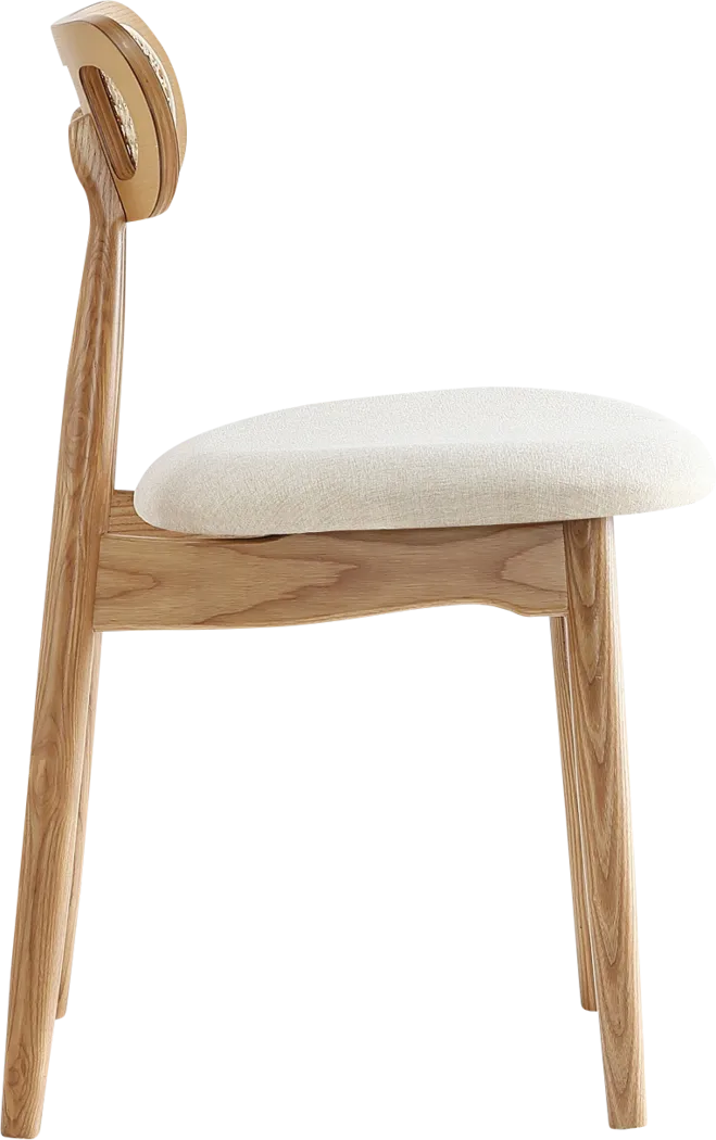 Crowex Natural Side Chair, Set of 2 - Thumbnail - Image 3