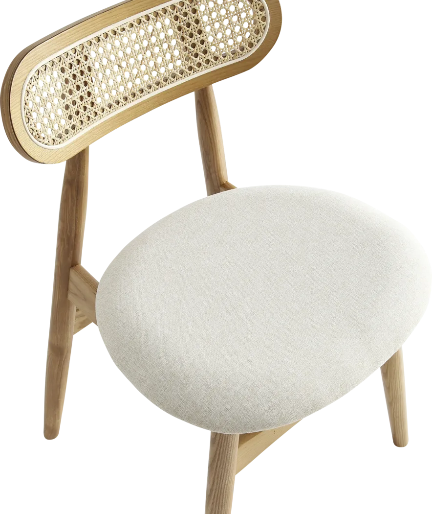 Crowex Natural Side Chair, Set of 2 - Thumbnail - Image 5