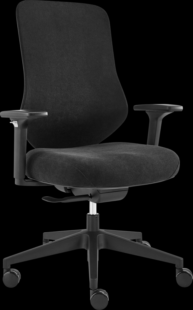Crowfoot Black Office Chair - Thumbnail - Image 4