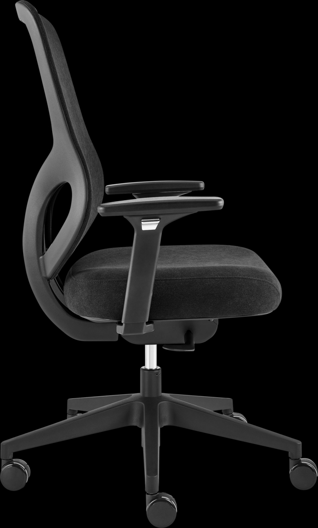 Crowfoot Black Office Chair - Thumbnail - Image 5