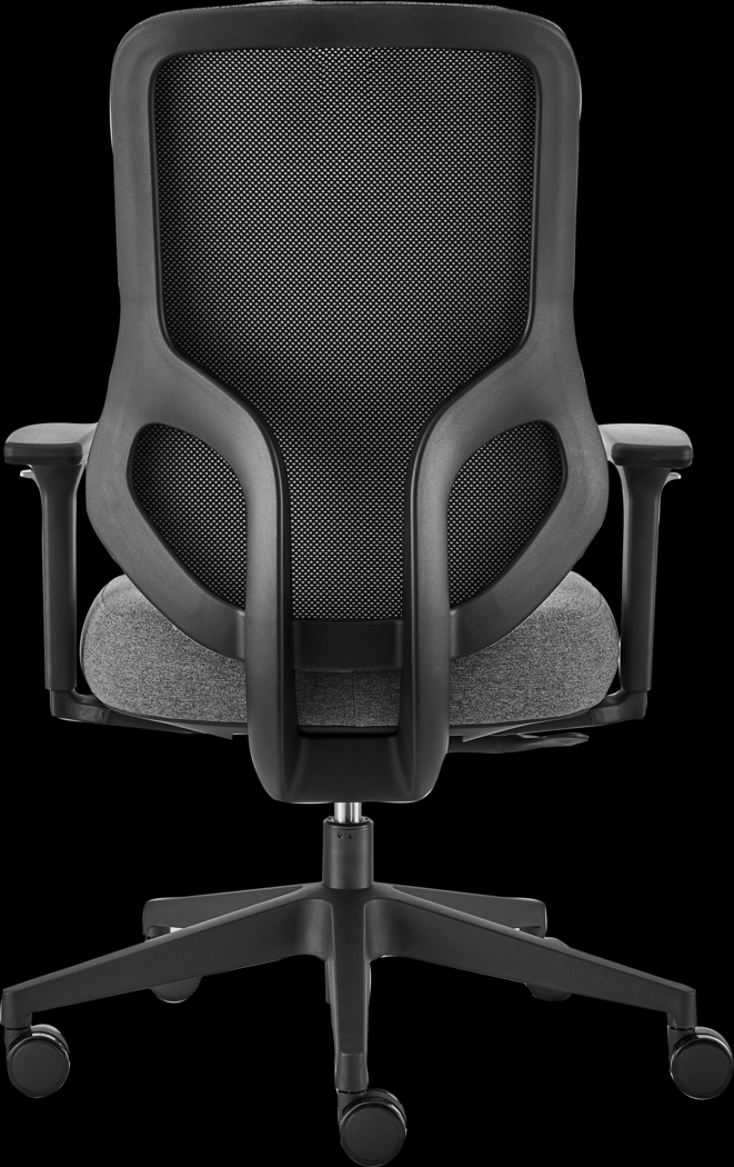 Crowfoot Gray Office Chair - Thumbnail - Image 5