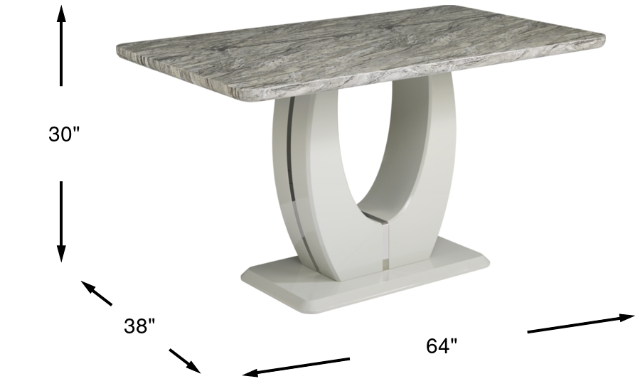 Dimension Image. Please refer to the Dimension Tab on this page for dimension details.