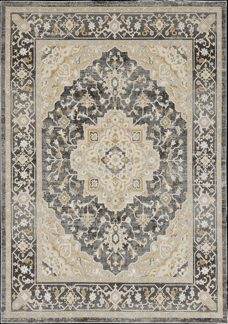 Crown Plaza Gray 5' x 7'6 Rug - Thumbnail - Image 1