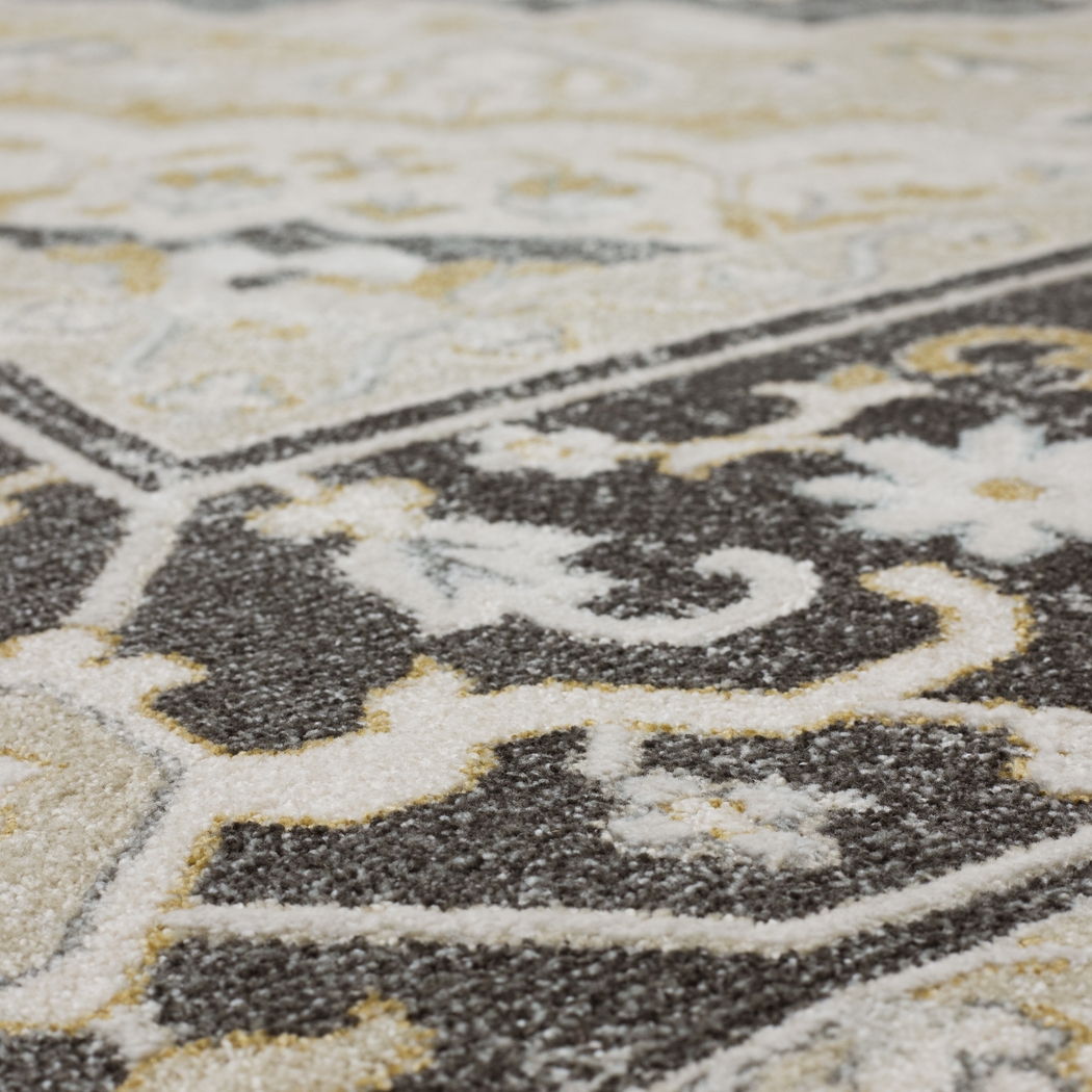 Crown Plaza Gray 6'6 x 9'10 Rug - Thumbnail - Image 7