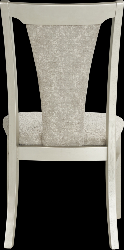 Crown Point Champagne Wood Frame Side Chair - Thumbnail - Image 3