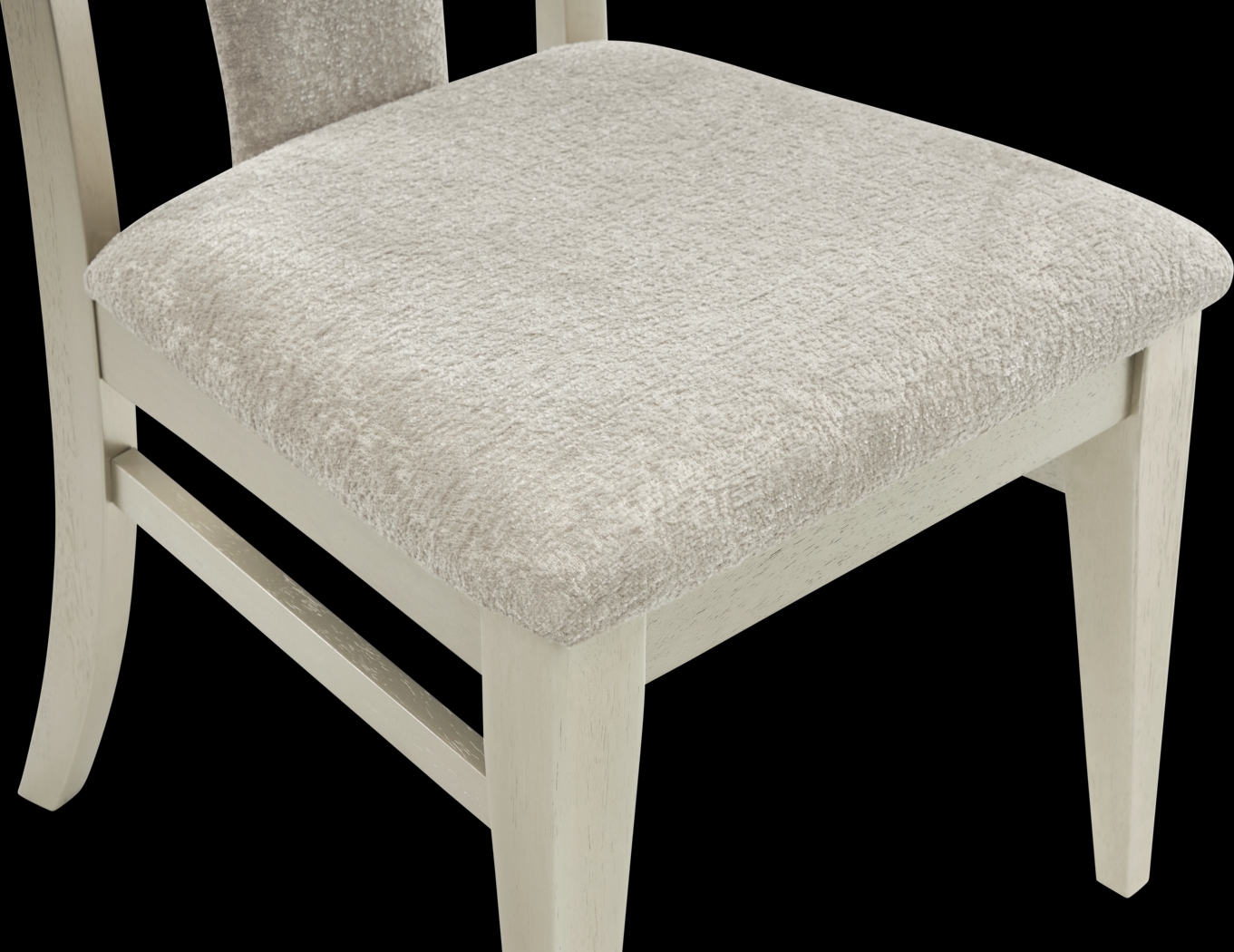 Crown Point Champagne Wood Frame Side Chair - Thumbnail - Image 4