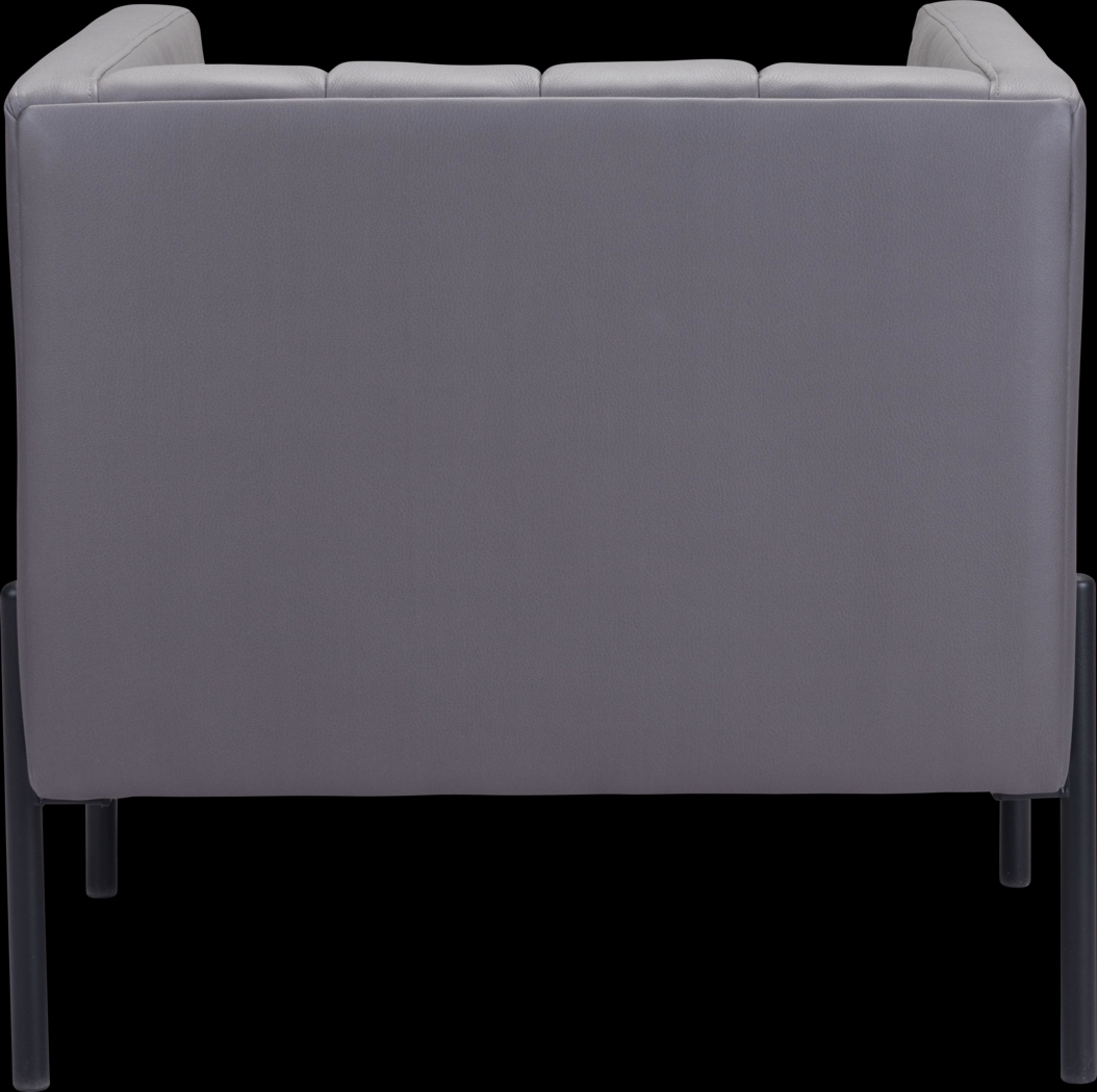 Crowndon Gray Accent Chair - Thumbnail - Image 4