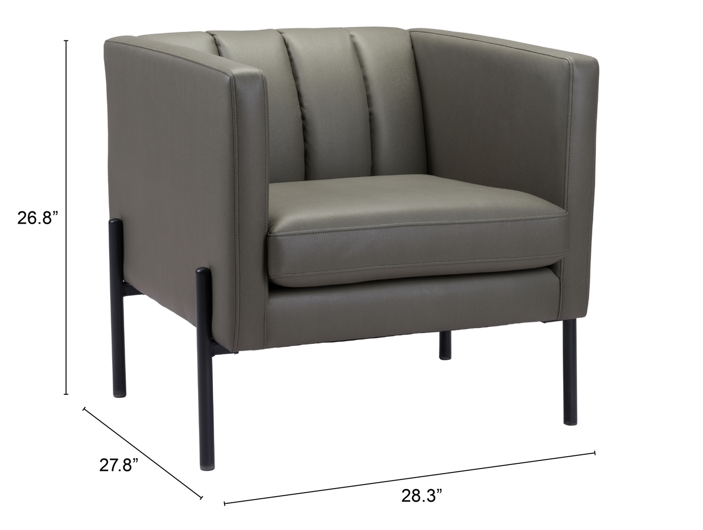 Crowndon Green Accent Chair - Thumbnail - Image 8