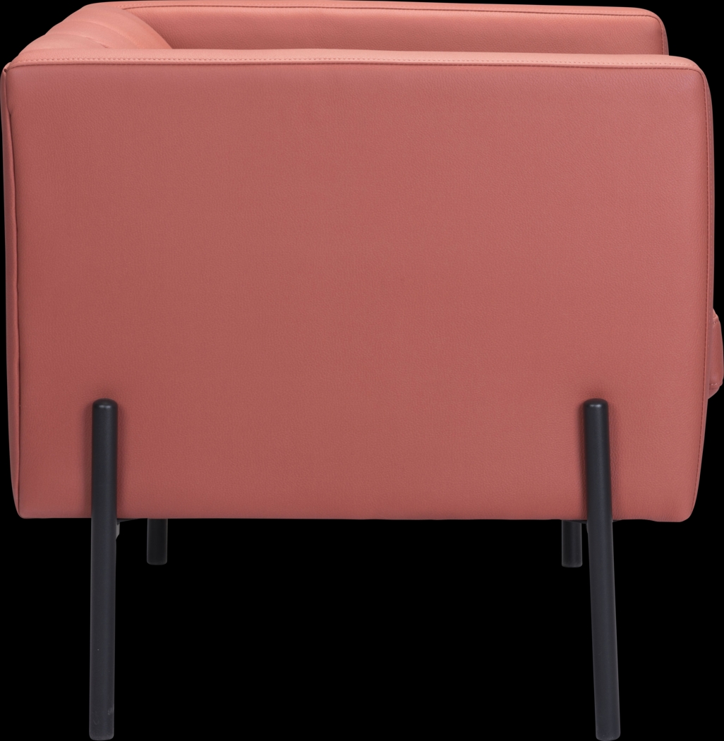 Crowndon Rust Accent Chair - Thumbnail - Image 2