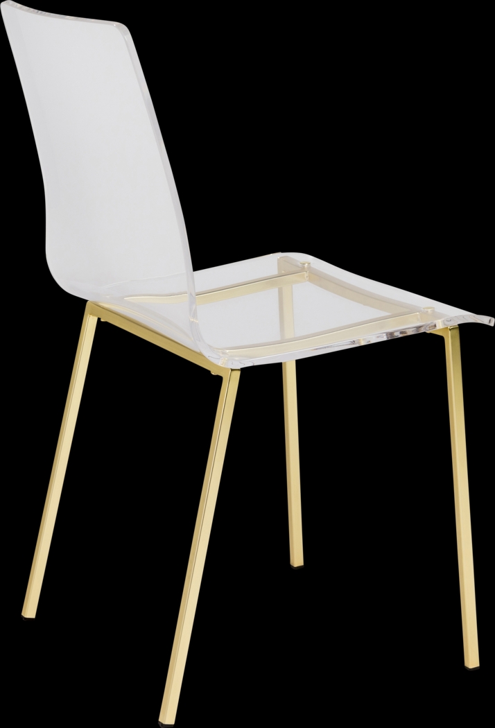 Crownhardt Clear Side Chair, Set of 2 - Thumbnail - Image 5