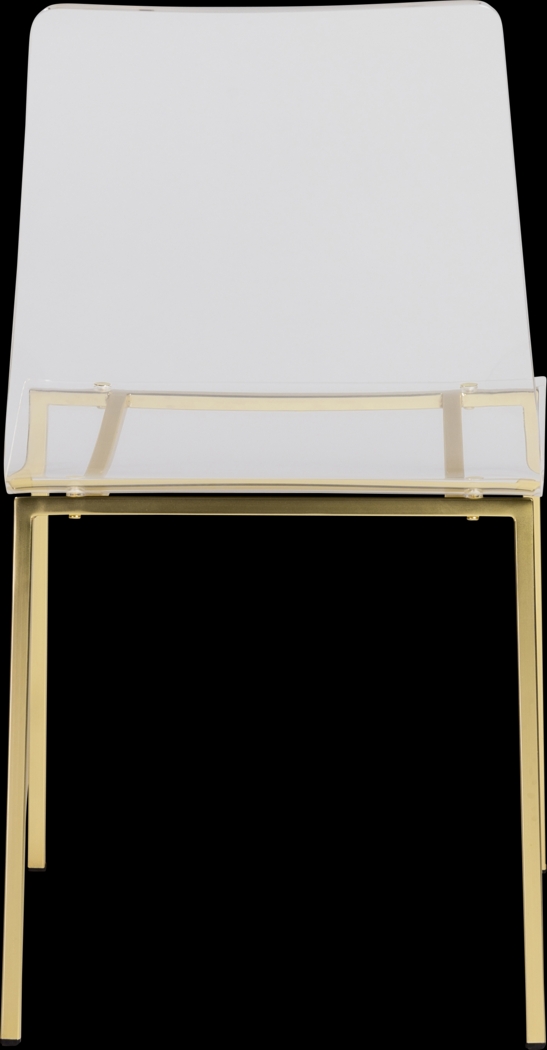Crownhardt Clear Side Chair, Set of 2 - Thumbnail - Image 6