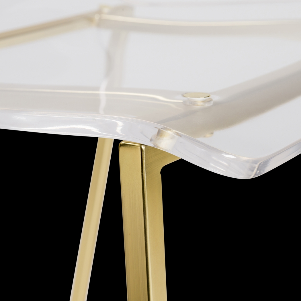 Crownhardt Clear Side Chair, Set of 2 - Thumbnail - Image 7