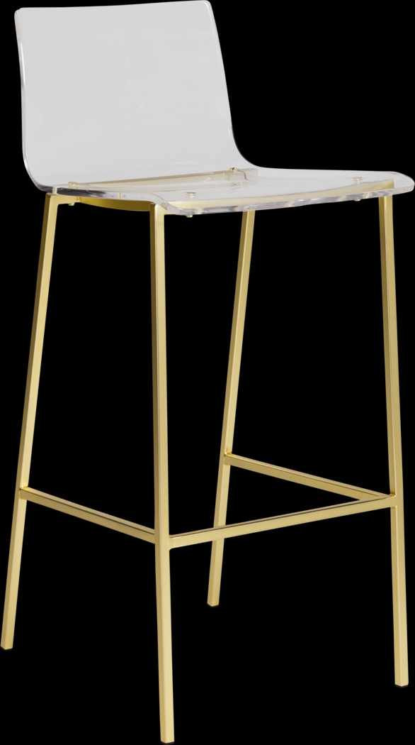 Crownhardt Gold Barstool, Set of 2 - Thumbnail - Image 2