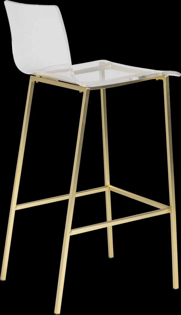 Crownhardt Gold Barstool, Set of 2 - Thumbnail - Image 4