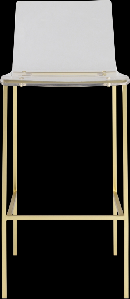 Crownhardt Gold Barstool, Set of 2 - Thumbnail - Image 1