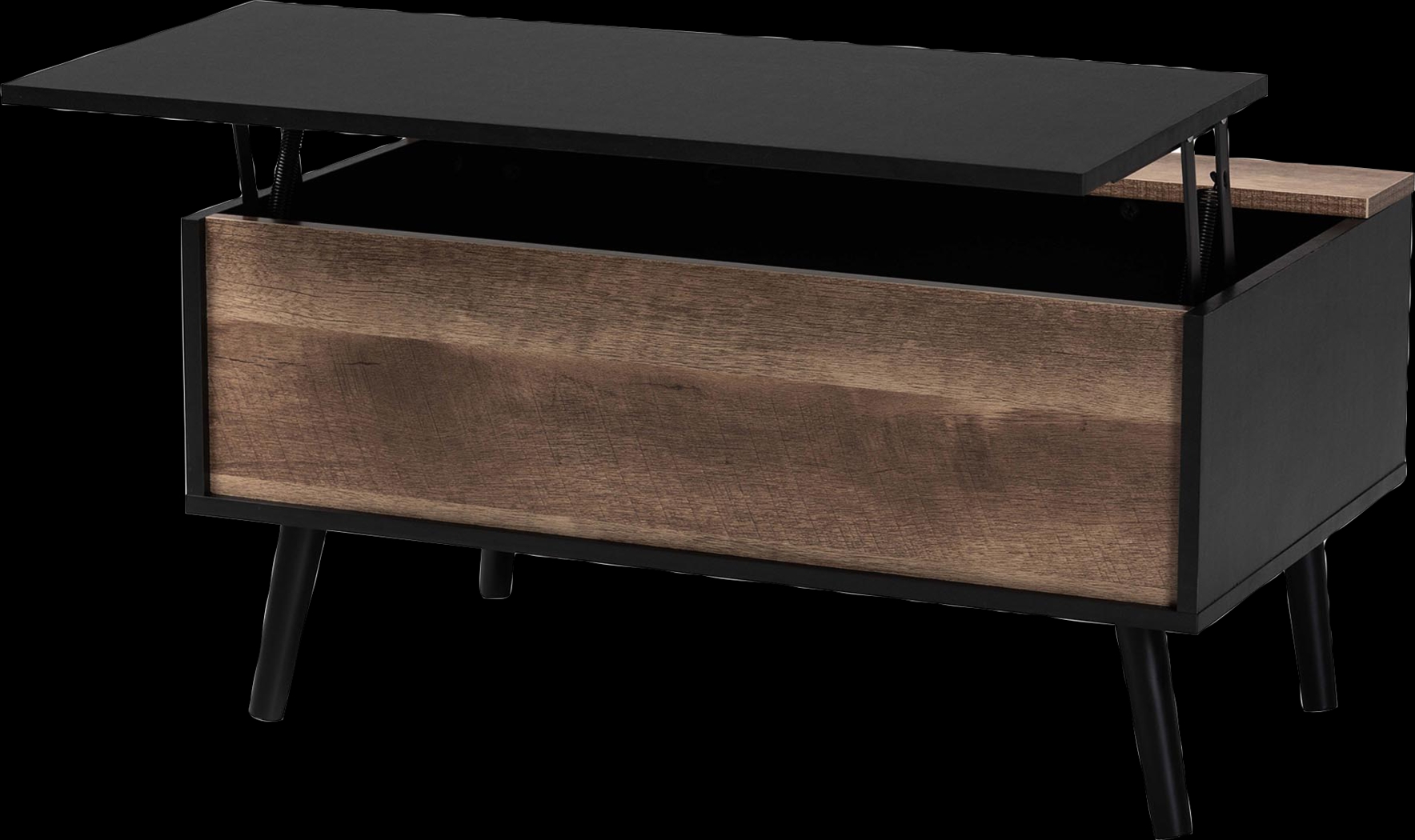 Crownover Brown Lift Top Cocktail Table - Thumbnail - Image 5