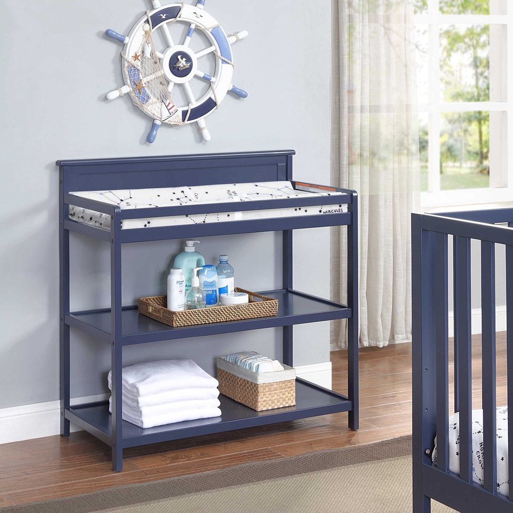 Kids Crownspoint Blue Changing Table - Thumbnail - Image 5