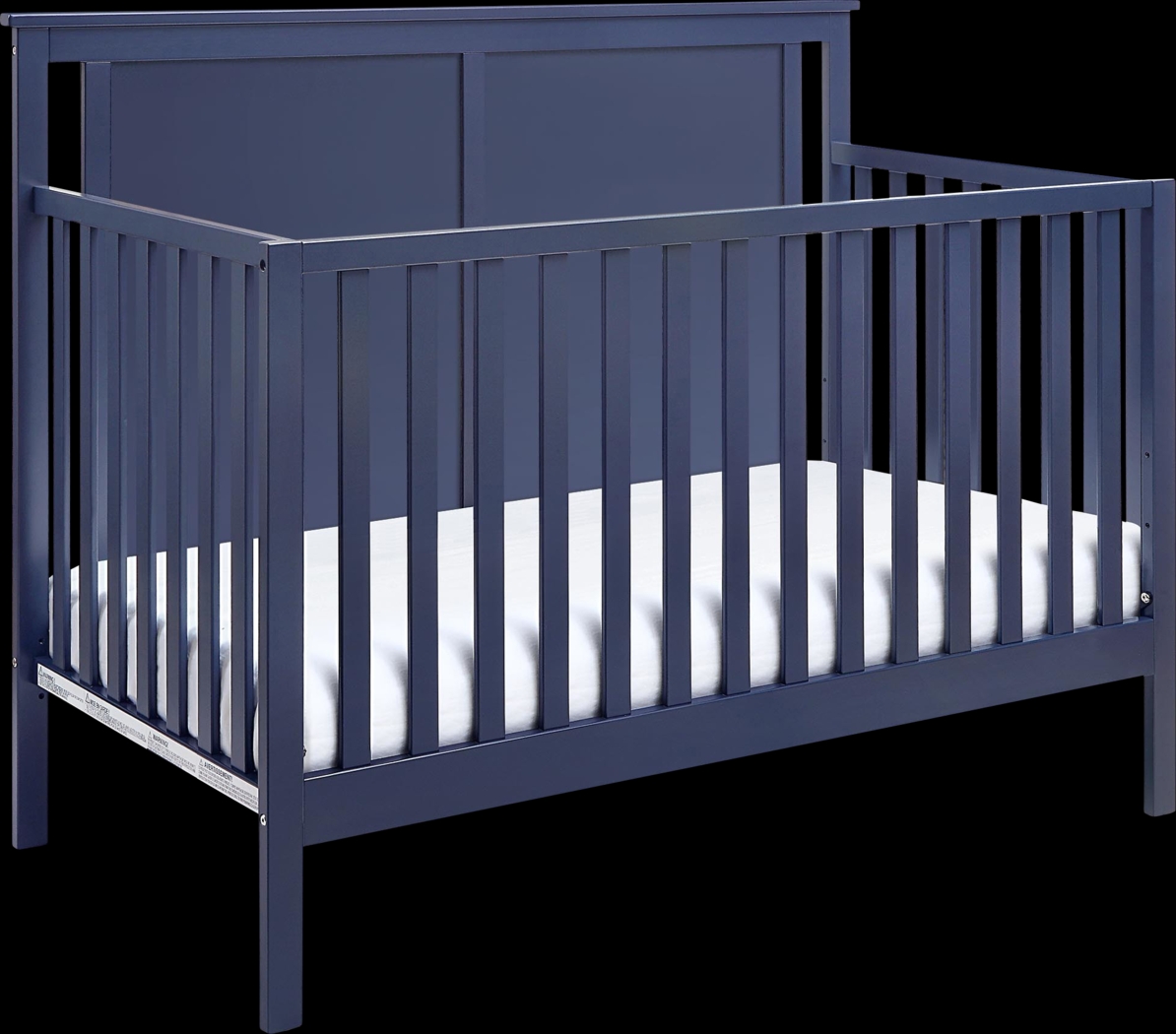 Kids Crownspoint Blue Convertible Crib - Thumbnail - Image 1