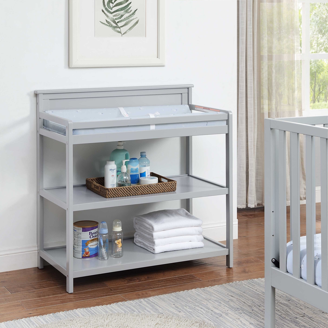 Kids Crownspoint Gray Changing Table - Thumbnail - Image 5