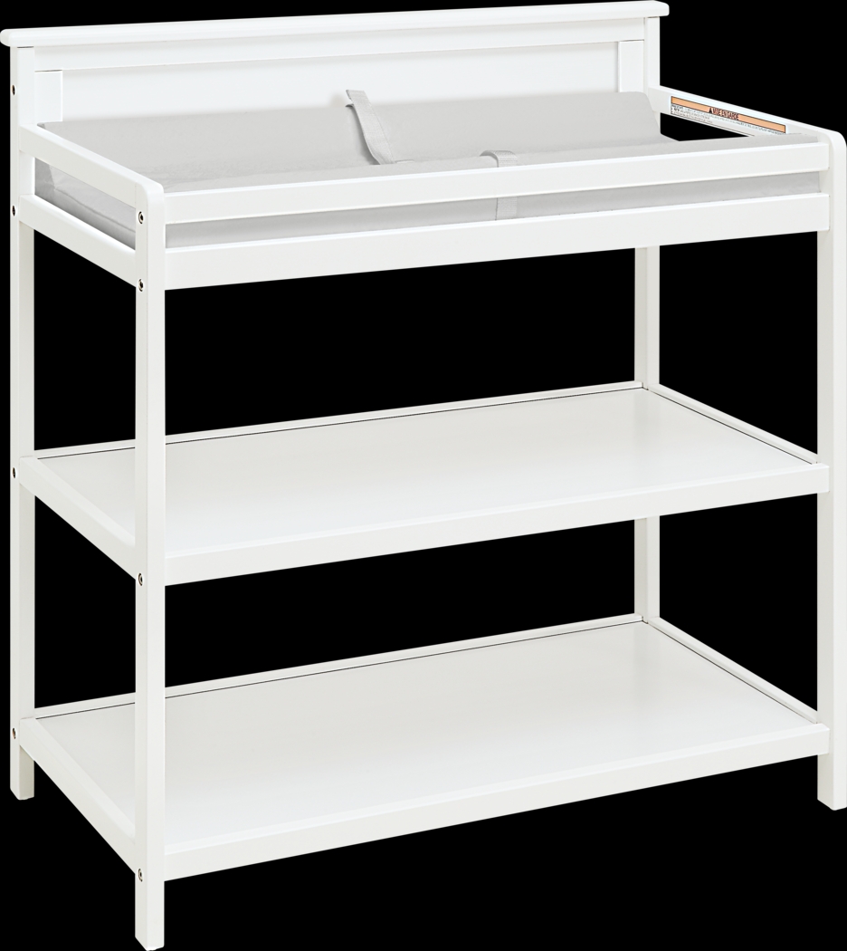 Kids Crownspoint White Changing Table - Thumbnail - Image 1