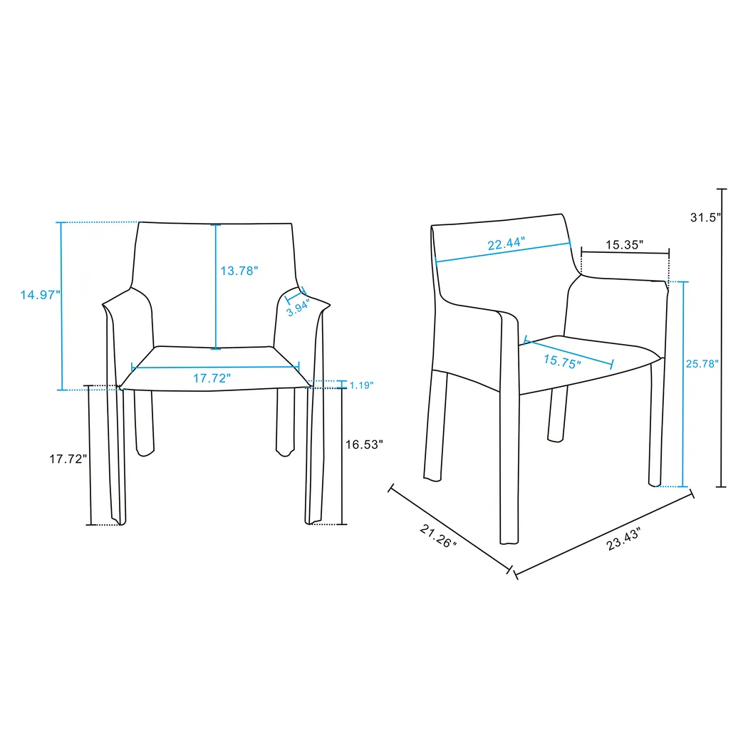 Crowwalk Brown Arm Chair - Thumbnail - Image 6