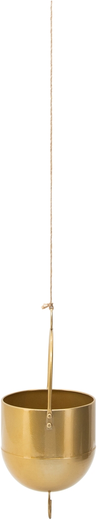 Croydone Gold Single Hanging Planter - Thumbnail - Image 3