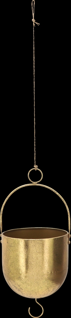 Croydone Gold Single Hanging Planter - Thumbnail - Image 1