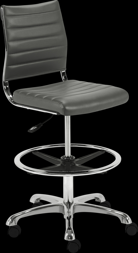 Croyle Gray Office Chair - Thumbnail - Image 5