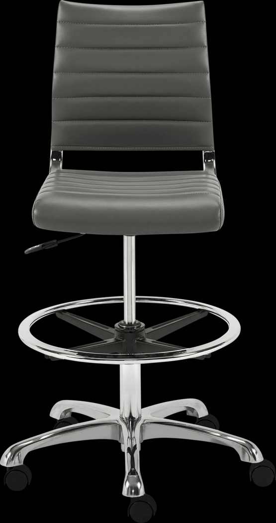Croyle Gray Office Chair - Thumbnail - Image 1