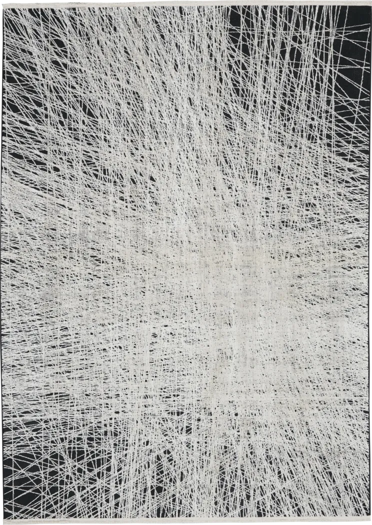 Crozet Black 5'3 x 7'3 Rug - Thumbnail - Image 1