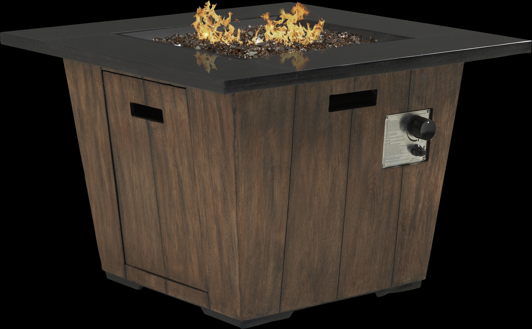 Crystal Cove Bronze Outdoor Fire Pit - Thumbnail - Image 2