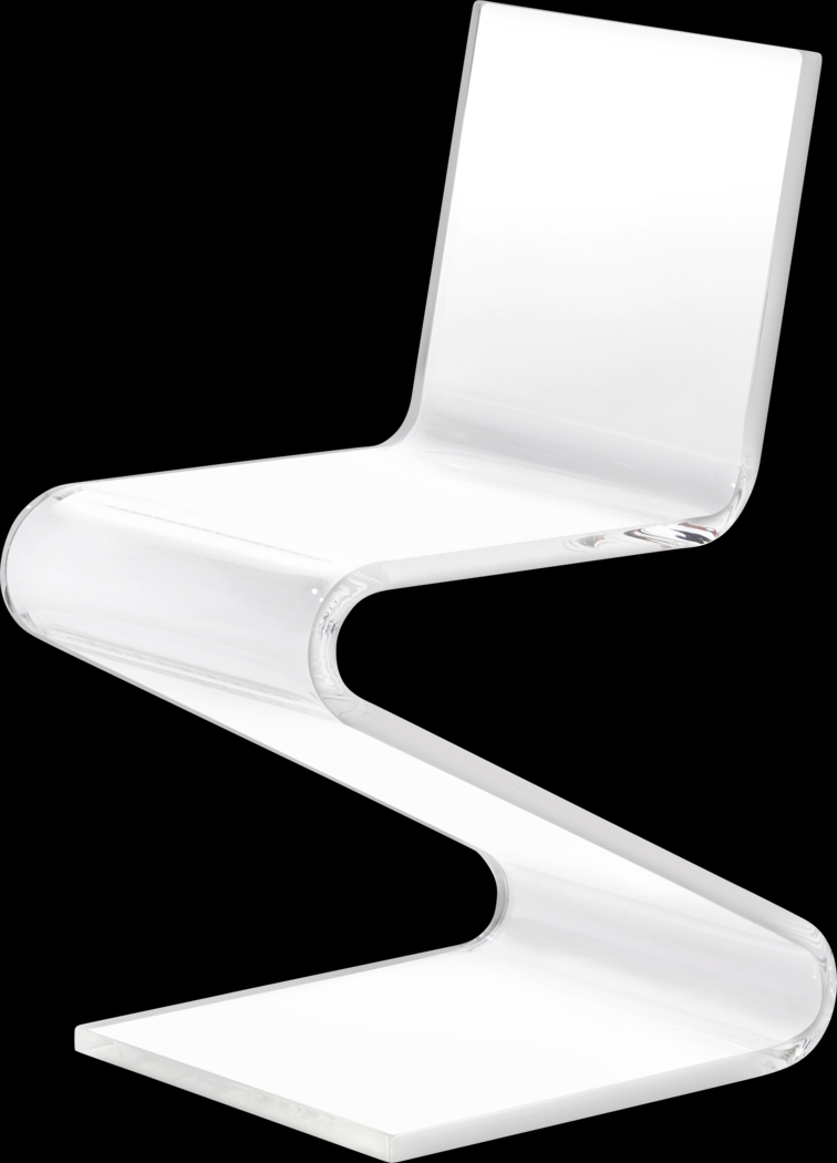 Crystalview Clear Z Chair - Thumbnail - Image 1