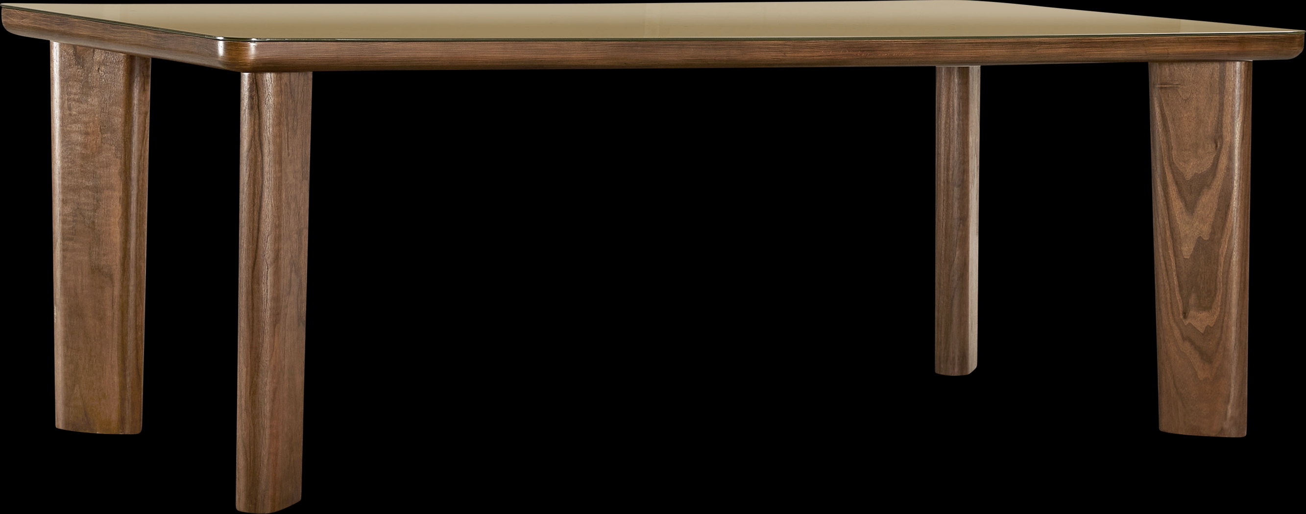 Crystalware Brown Rectangle Dining Table - Thumbnail - Image 3