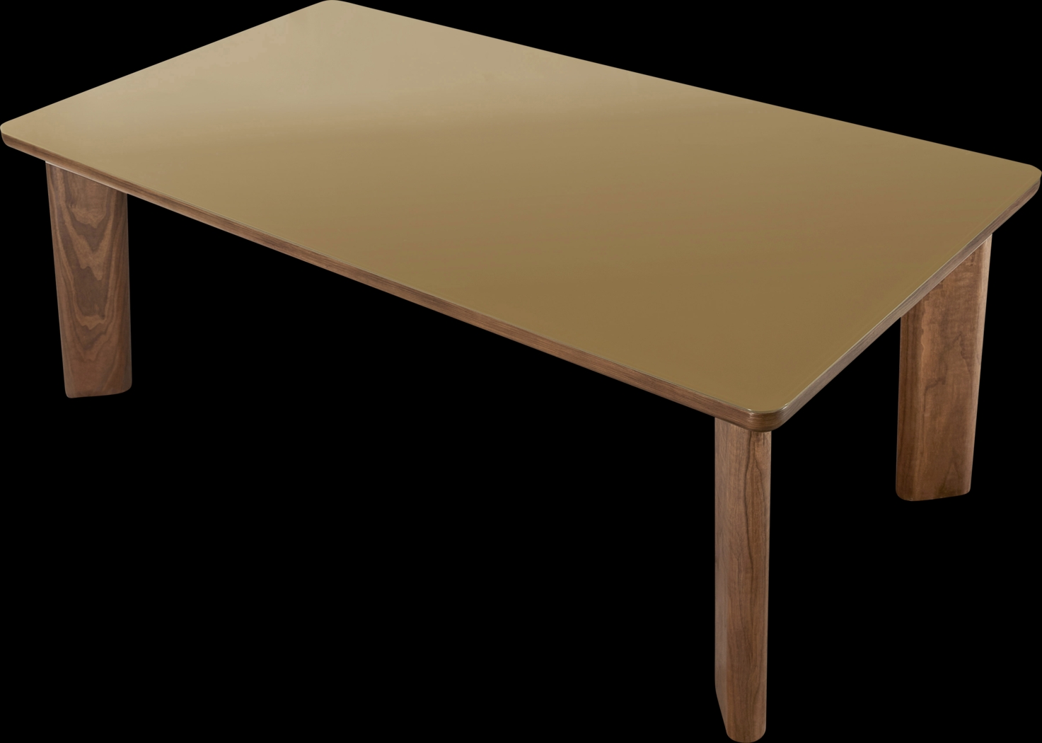Crystalware Brown Rectangle Dining Table - Thumbnail - Image 4